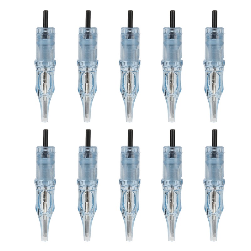10pcs Stainless Steel Cartridge Needles Set Professional Salon Disposable Cartridge