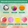 Juego de 10 Lienzos para Pintar,Bastidor De Algodón con 5