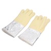 1 Pair Aluminum Foil Gloves High Temp Resistance Heat Insulation