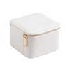 Frebeauty Small Travel Jewelry Box,Travel Jewelry Case with 6 Pouch