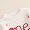 MAHUAOYIXI Baby Girl First Birthday Sweater Casual Long Sleeve Crew