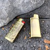 IN SELECT 2 PCS Pack Vintage Metal Lighter Case Cover