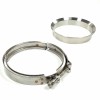 JDMPARTSHOP 5" Exhaust V-Band Flange+Clamp for Borg Warner S400 S475