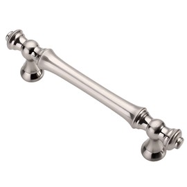 Alzassbg 10 Pack Brushed Satin Nickel Cabinet Pulls, 3-3/4 Inch(96mm) Hole Centers Cabinet Handles Kitchen Hardware Straight Drawer Handle Pull AL3085SN