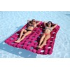 Airhead SUN COMFORT COOL SUEDE Double Pool Mattress, Raspberry (AHSC-017)