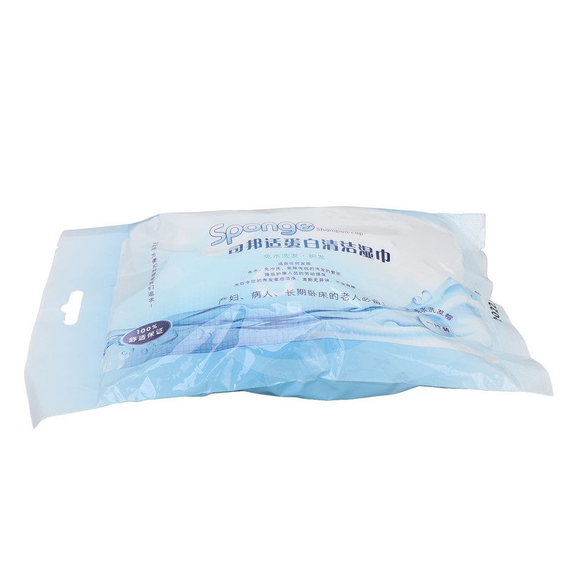 Water Free Shampoo Cap Soothing Comfortable Protein Cleaning Rinse Free