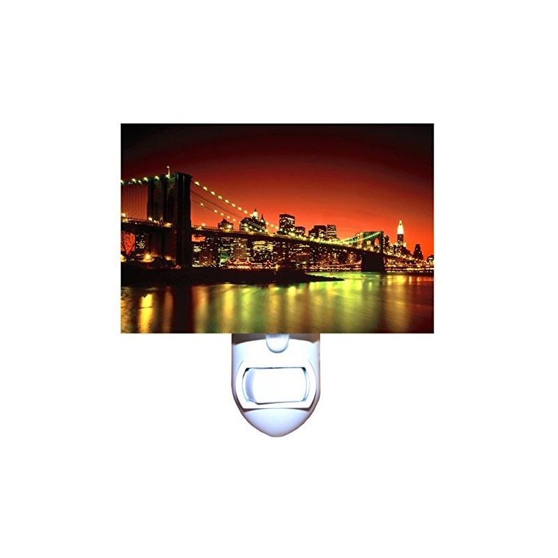 Gotham Decor Brooklyn Bridge at Night Decorative Night Light