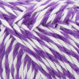 Lion Brand DIY Glow Twist Yarn, Yarn for Knitting, Crocheting, and Crafts, Purple, 3 Pack