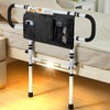 EasyVibe Bed Rails for Elderly Adults with Motion Light &