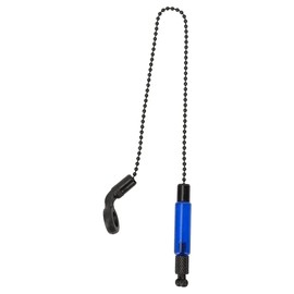 Tiardey 3PCS Bite Indicator Portable Bobbins Hangers Outdoor Tackle Light Bobbins Hangers Accessories(Blue)