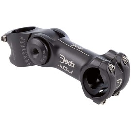 Deda Elementi Men's ADJ Adjustable Stem, Black, 110mm