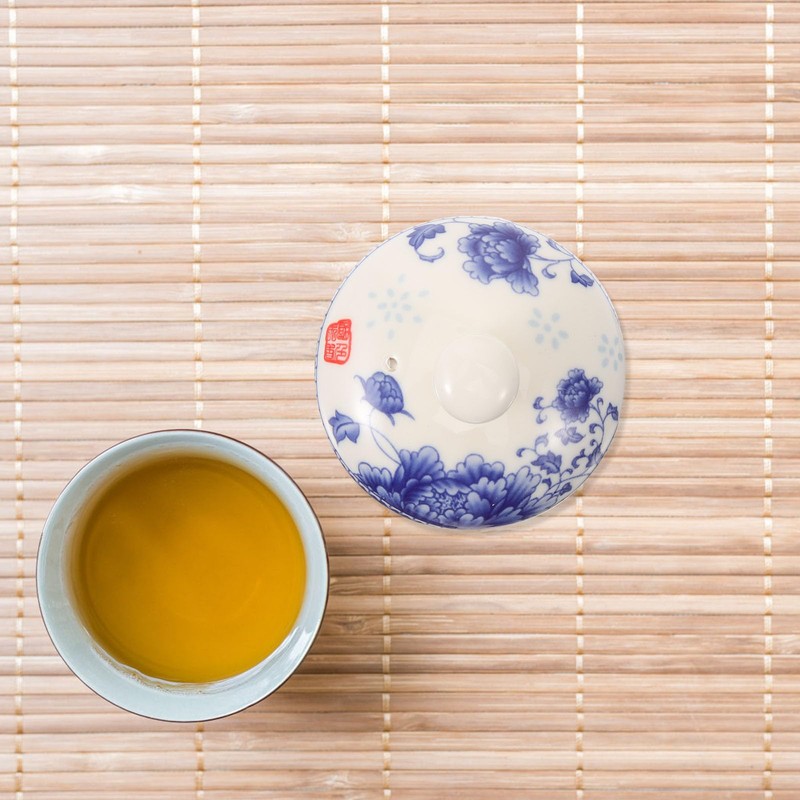 Luxshiny Ceramic Tea Pot Lid Replacement Cover 1.77 Inch Diameter
