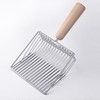 Cat Litter Scoop Kitty Metal Scooper with Deep Shovel Long