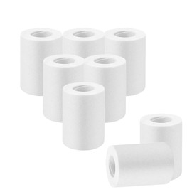 JINXIAN Pack of 8 Shower Filter 5.5 x 3.6 cm Shower Filter Can Filter Dirt in Water Filter Water Filter PP Cotton Replacement Filter Cartridge for Filter Shower Head Hard Water