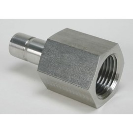 Parker Hannifin 8FA8N-316 A-LOK Stainless Steel Tube End NPT Female Adapter Tube Fitting, 1/2" Tube Stub x 1/2" FNPT