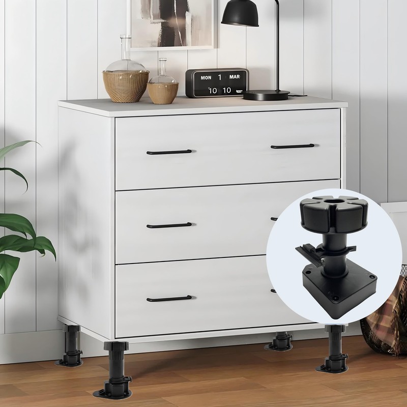 Pack of 15 Kitchen Plinth Mounting Clips, Kitchen Base Clips