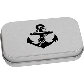 80mm 'Boat Anchor' Metal Hinged Tin/Storage Box (TT00245279)
