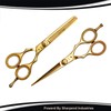 Professional 5.5 inch Hair Cutting Scissors Thinning Shears Set Sharpend