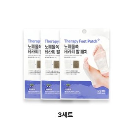Effective Tok Tok Foot Health Patches, 3 Sets of 2 Blueberry Scented Foot Patches, Foot Pads / 효과톡톡발건강패치2개 3세트 블루베리향 발패치 발바닥파스