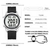 Pedometer Watch for Walking for Senior Non Bluetooth No App