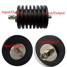 BECEN 15DB 25 Watt SMA Bidirectional Attenuator - 25W SMA Connector, 3GHz Attenuator, 50 Ohm (25W SMA 15DB)