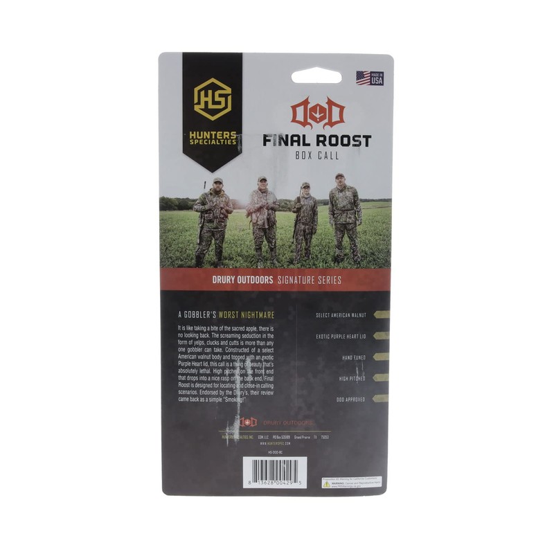 Drury Outdoors Signature Box Call