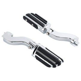 TCMT Chrome Passenger Footpeg Pilot Peg Male Mount Fit For Harley Touring Electra Glide CVO Road King Road Glide Street Glide 1993-2025