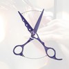 VOCOSTE Professional Hair Cutting Scissors Purple 0.91 x 0.67 Inches