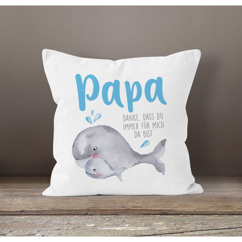 SpecialMe® Cushion Cover "Danke DASS du immer für Mich da
