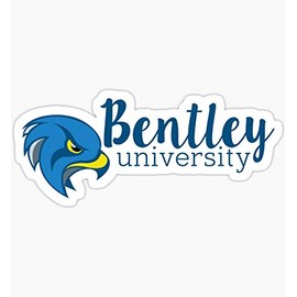 Bentley University Falcons - Sticker Graphic - Auto, Wall, Laptop, Cell, Truck Sticker for Windows, Cars, Trucks