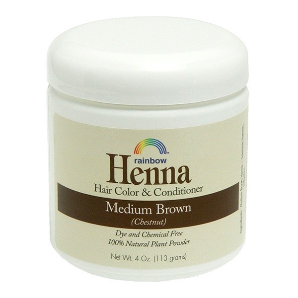 Rainbow Henna Medium Brown - Chestnut - 113gm