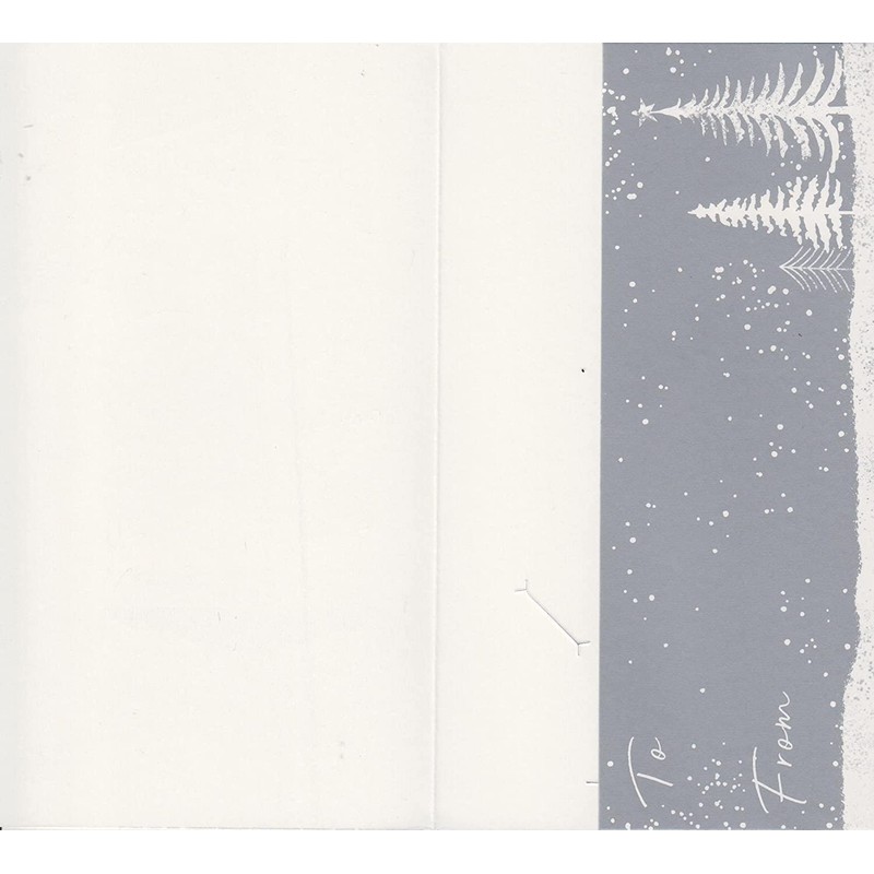 YLAB - 4 Silver Christmas Money Wallets & Envelopes