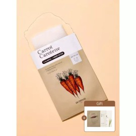 SKINFOOD [수분진정][73] 캐롯 카로틴 마스크 10매 (약초방 라이스 패드 2매입 ) SKINFOOD [Hydrating Soothing][73] Carrot Carotene Mask 10 Sheets (Herbal Room Rice Pad 2 Sheets) [Carrot Carotene Mask]