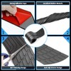 NHHEO Car Rear Bumper Cover Protector, Universal Anti-Scratch Cuttable Bumper
