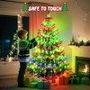 Etopgo Christmas Tree Lights with Star,2M 16 Lines 400LED Christmas