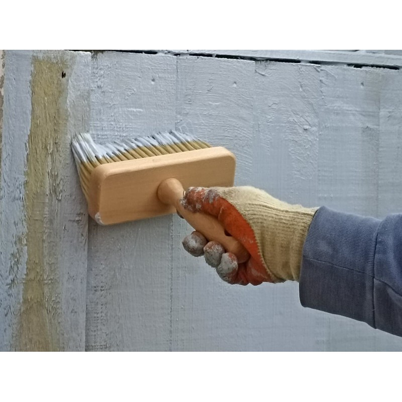 POL-BRUSH Wallpaper Paste Brush (7"x2,75"|180x70mm) - Masonry Paint Brush -