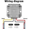 DewinLVD DC Voltage Converter, Step Down Converter Waterproof Voltage Stabiliser