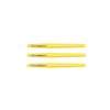 PaperMate Yellow Flair Pens. 3 Pack.