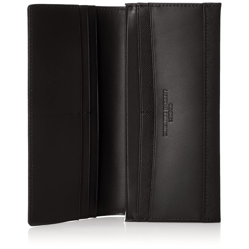 Katherine Hamnet London Long Wallet, Prism, Premium Domestic Cow Leather,