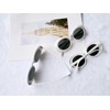 Clout Goggles Sunglasses for kids Bold Retro Oval Round Lens