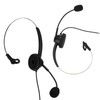 H360‑3.5‑U901 Single Ear Customer Service Headset Adjustable Volume Mute Unilateral