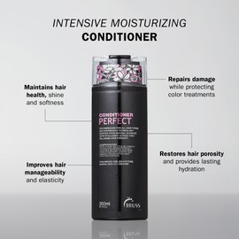 TRUSS Truss Perfect Conditioner - Advanced Anti-aging Conditioning Formula for All Hair Types Including Colored, Damaged, Chemically Treated Hair - Promotes Strong, Healthy, Silky Hair