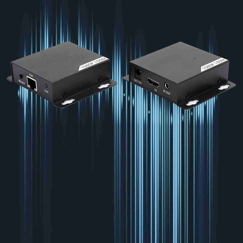 150m/492ft 1080P HDMI Extender Lossless Transmitter Receiver Adapter Kit