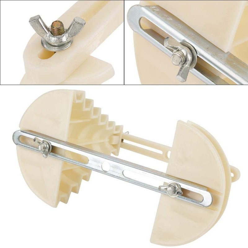 Lyaciomn 1 Beige 7-Layer 6-Slot Motor Repair Tool Pagoda Motor