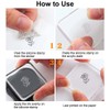 CRASPIRE Face Clear Stamps for Card Making Decoration Scrapbooking Supplies,