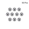sourcing map 10mm Carbon Steel Bearing Balls Precision Balls 50pcs