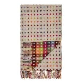 Bronte By Moon Multispot Beige Throw