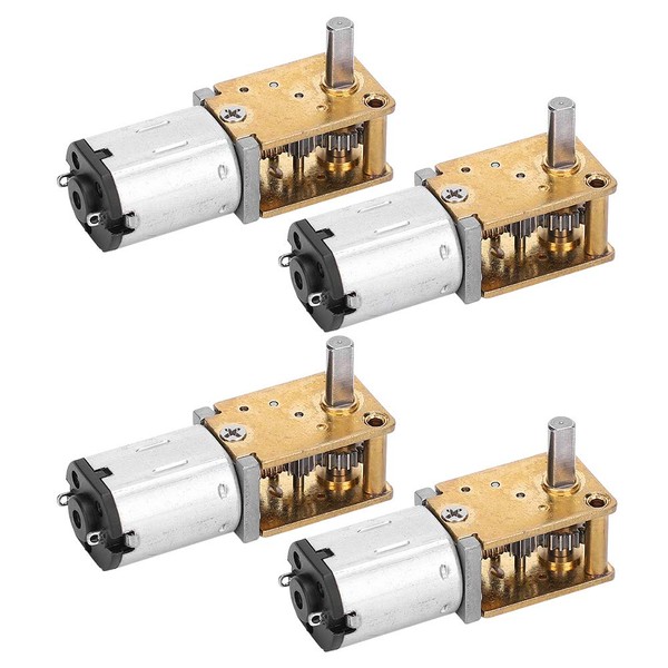 Mini Gear Motor,Multifuctional Mini Micro Worm Gear Reducer Brush,Anti High