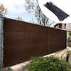 Royal Shade 8' x 12' Brown Fence Privacy Screen Windscreen