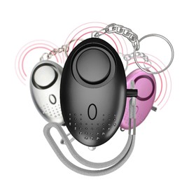 UPSHELL Selbstverteidigung Frauen – Schlüsselanhänger mit 130 dB Sirene und LED-Licht – 2er Set oder 3er Set – Taschenalarm für Sicherheit unterwegs – Schrillalarm